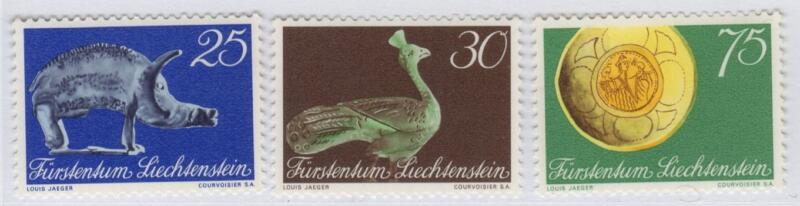 Francobolli Liechtenstein Anno 1971 Inaugurazione del nuovo Museo Nazionale