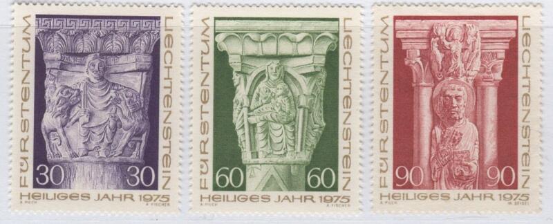 Francobolli Liechtenstein Anno 1975 Anno Santo