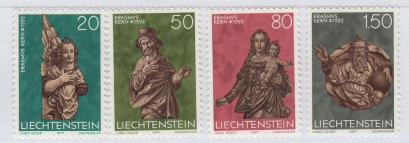 Francobolli Liechtenstein Anno 1977 Natale