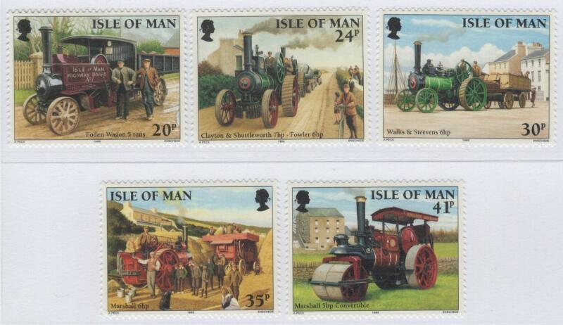 Francobolli Man Anno 1995 L’era del vapore