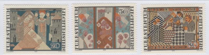 Francobolli Liechtenstein Anno 1979 Natale