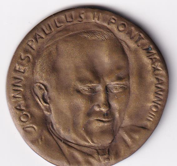 Medaglia commemorativa JOANNES PAULUS II PONT MAX ANNO III - ROBUR PACIS VERITAS