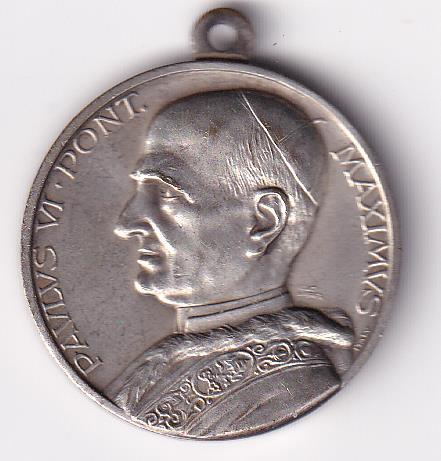 Medaglia PAULUS VI PONT. MAXIMUS