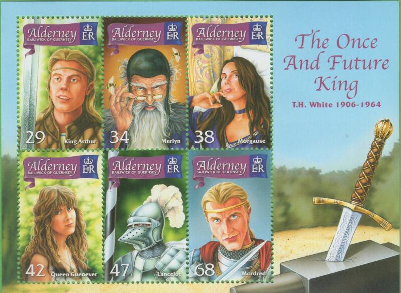 Foglietto Alderney Anno 2006 Centenario della morte di Terence Hanbury White