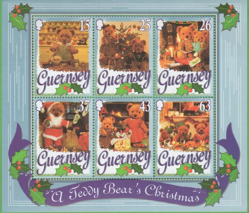 Foglietto Guernsey Anno 1997 Natale