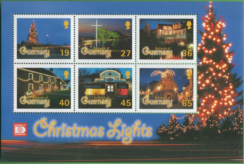 Foglietto Guernsey Anno 2001 Natale