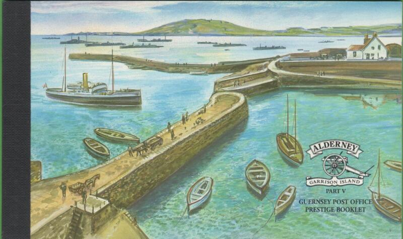 Libretto Prestige Alderney Anno 2001 Sviluppo storico di Alderney Quinta serie