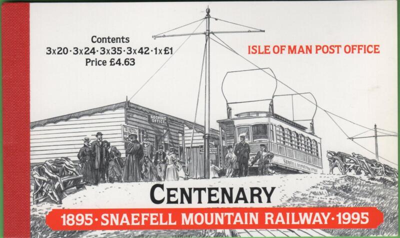 Libretto Man Anno 1995 4,63 Ferrovia Snaefell