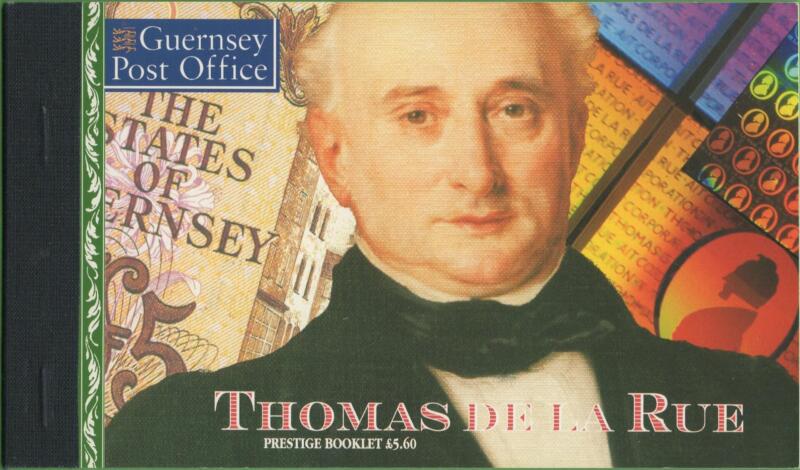 Libretto Guernsey Anno 1993 Bicentenario della nascita di Thomas De La Rue