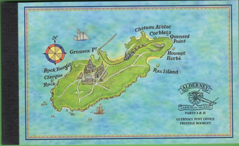 Libretto Prestige Alderney Anno 1998 Sviluppo storico di Alderney Seconda serie