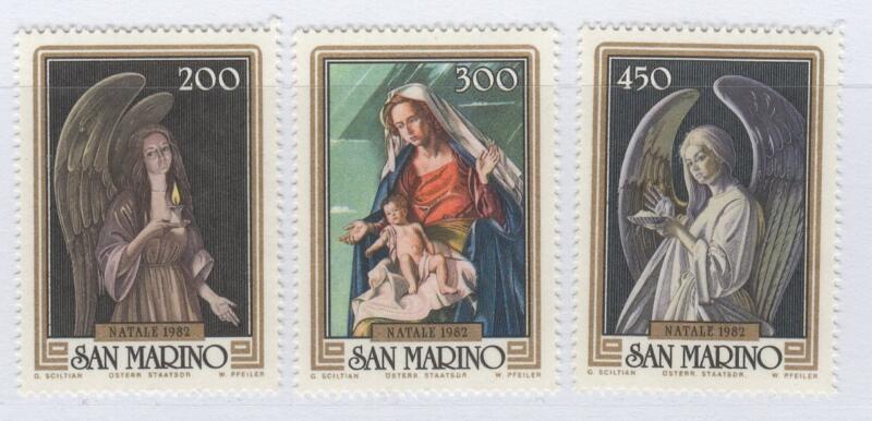 Francobolli San Marino Anno 1982 Natale