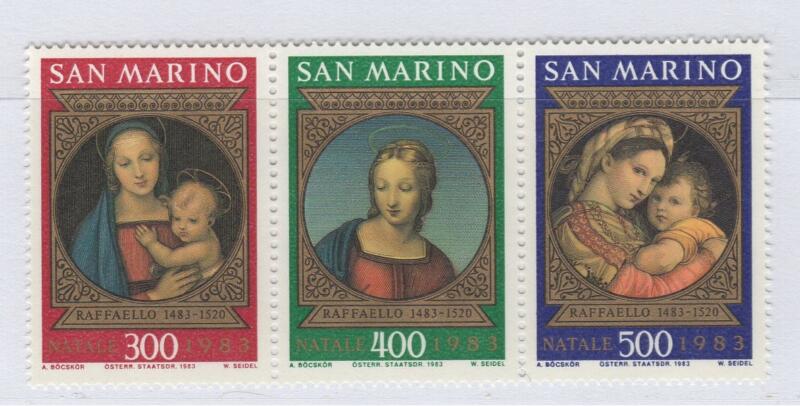 Francobolli San Marino Anno 1983 Natale