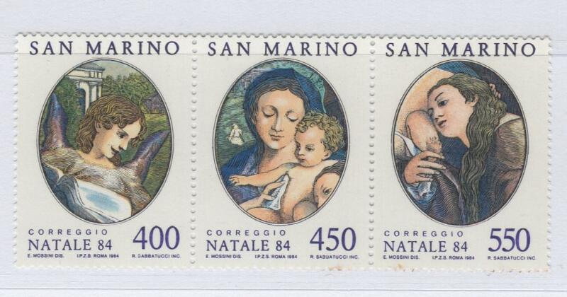 Francobolli San Marino Anno 1984 Natale