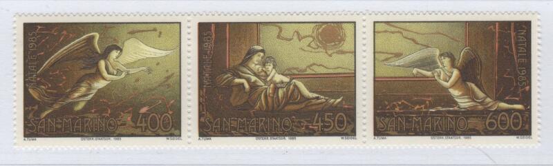 Francobolli San Marino Anno 1985 Natale