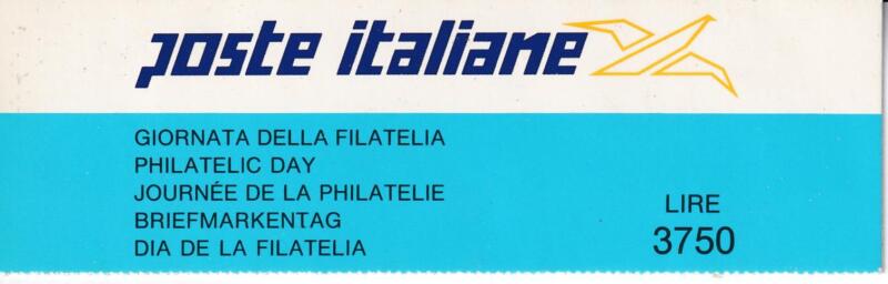 Libretto Italia Anno 1992 Giornata della filatelia