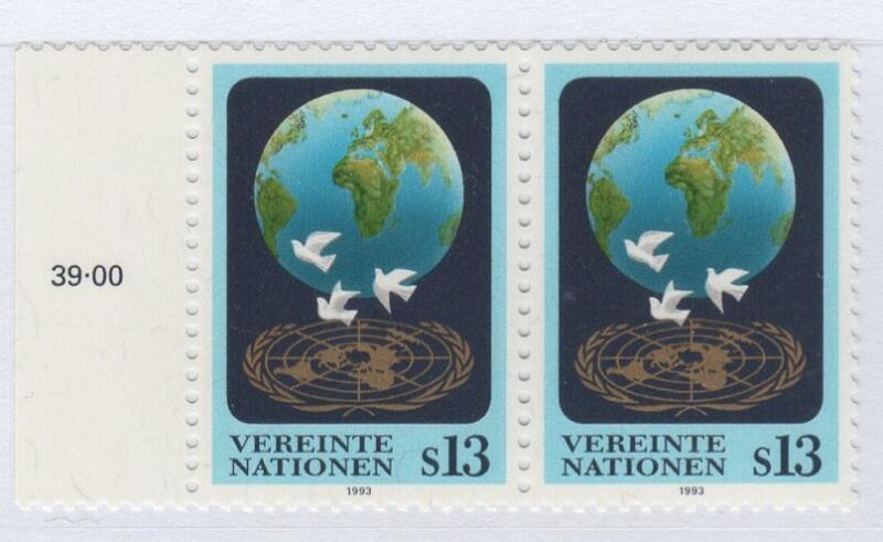 Francobolli Nazioni Unite – ONU Ufficio di Vienna Anno 1993 Ordinaria