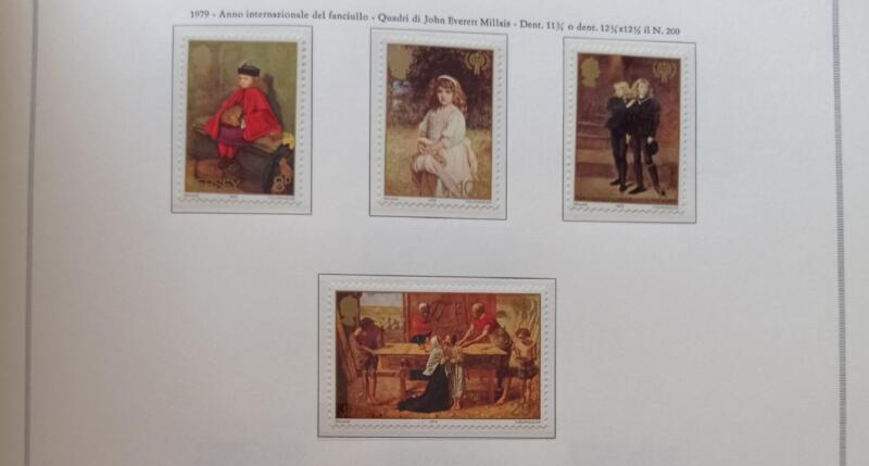 Francobolli Jersey Anno 1979 Anno internazionale del fanciullo