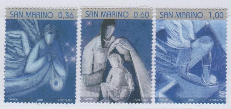 Francobolli San Marino Anno 2008 Natale