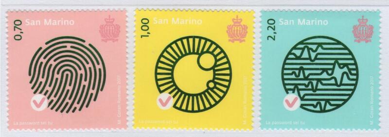 Francobolli San Marino Anno 2017 La password sei tu