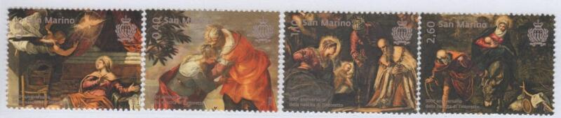Francobolli San Marino Anno 2018 Cinquecentenario della nascita del Tintoretto