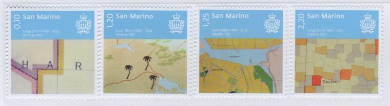 Francobolli San Marino Anno 2022 30esimo anniversario della morte di Luigi Ghirri