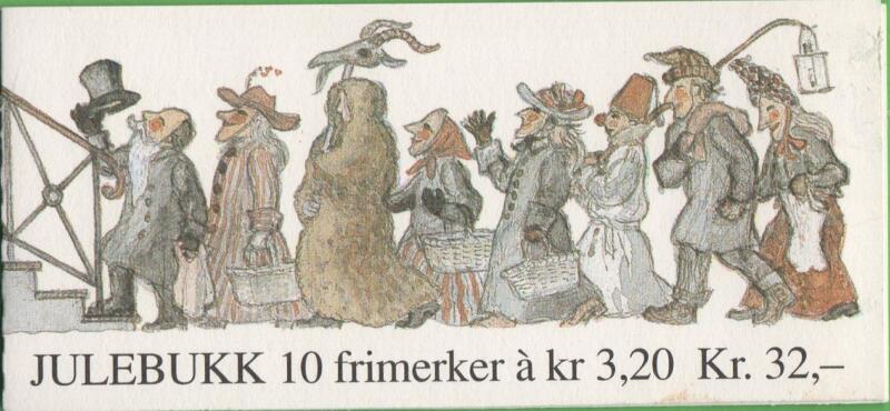 Libretto Norvegia Anno 1991 Natale