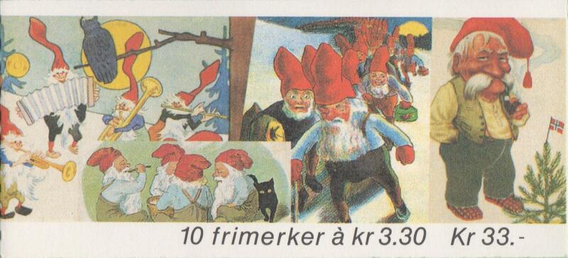 Libretto Norvegia Anno 1992 Natale