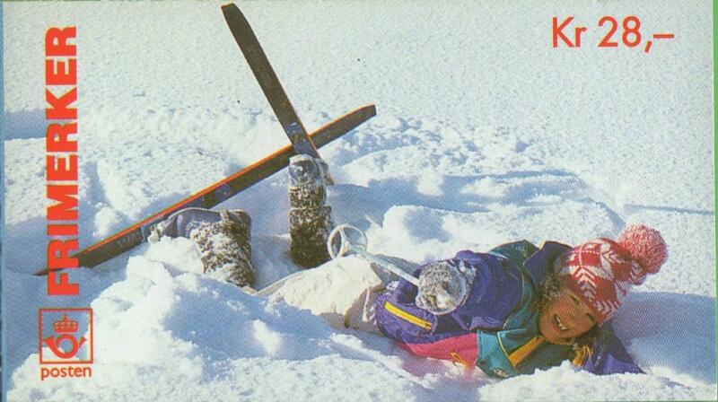 Libretto Norvegia Anno 1995 Natale