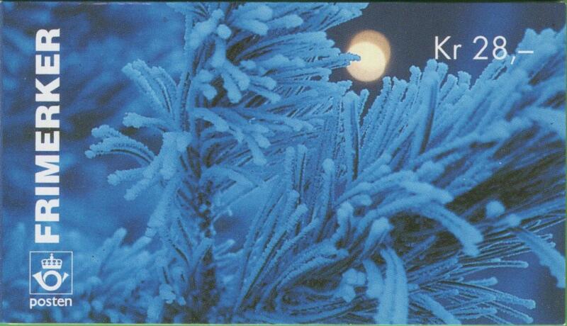 Libretto Norvegia Anno 1996 Natale