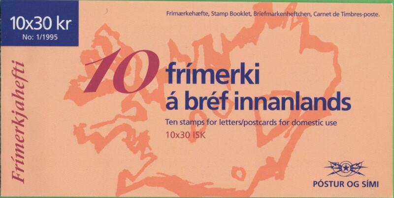 Libretto Islanda Anno 1995 NORDEN
