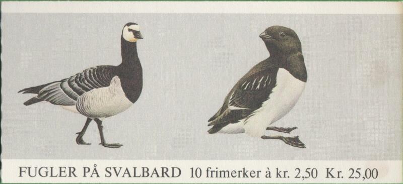 Libretto Norvegia Anno 1983 Uccelli