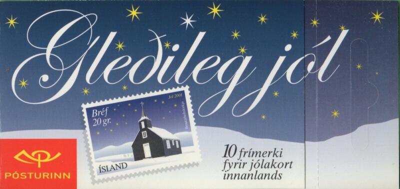 Libretto Islanda Anno 2001 Natale