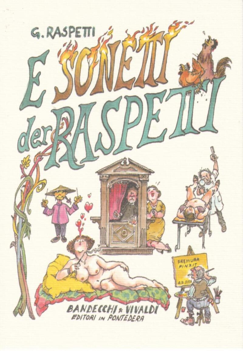 Cartolina Pisa Serie Er Tramme In occasione della presentazione del libro G. Raspetti E sonetti der Raspetti Bandecchi e Vivaldi Editori Pontedera