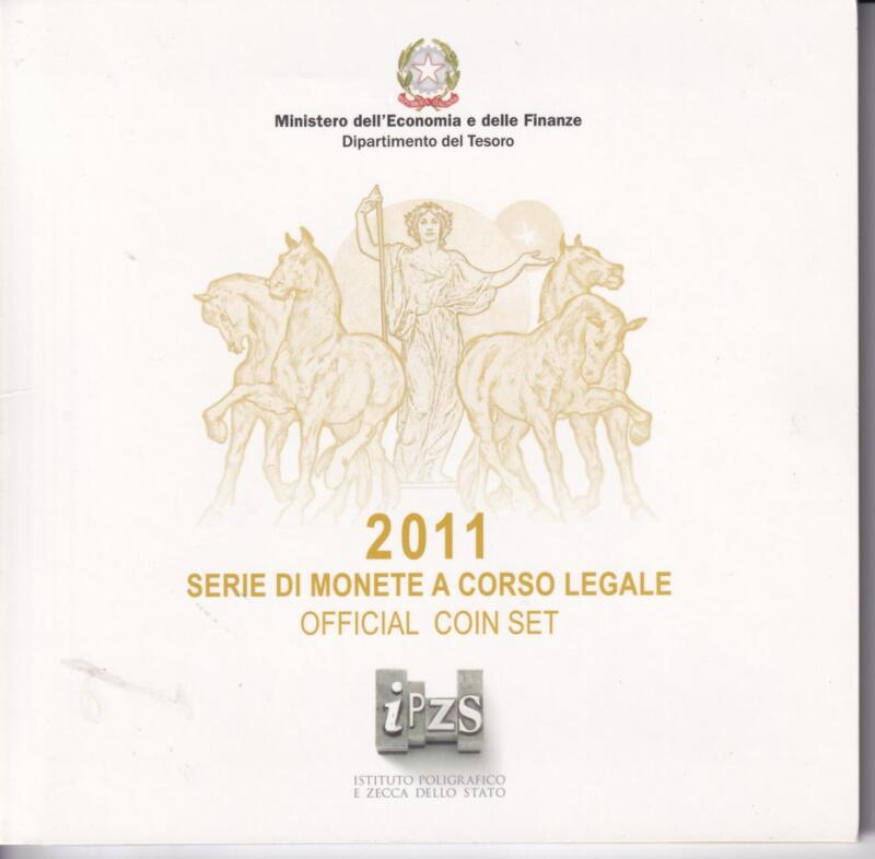 Monete Italia - Serie di monete a corso legale 2011 150esimo anniversario dell'Unità d'Italia