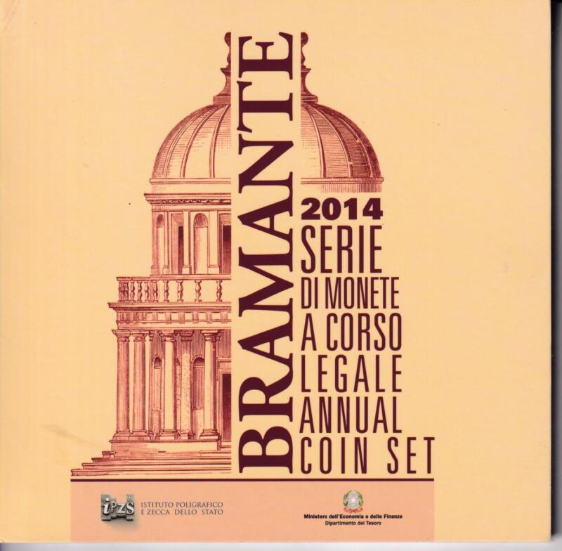 Monete Italia - Serie di monete a corso legale 2014 Bramante