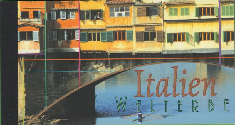 Libretto Nazioni Unite - Onu Ufficio di Vienna Anno 2002 Patrimonio mondiale Italia