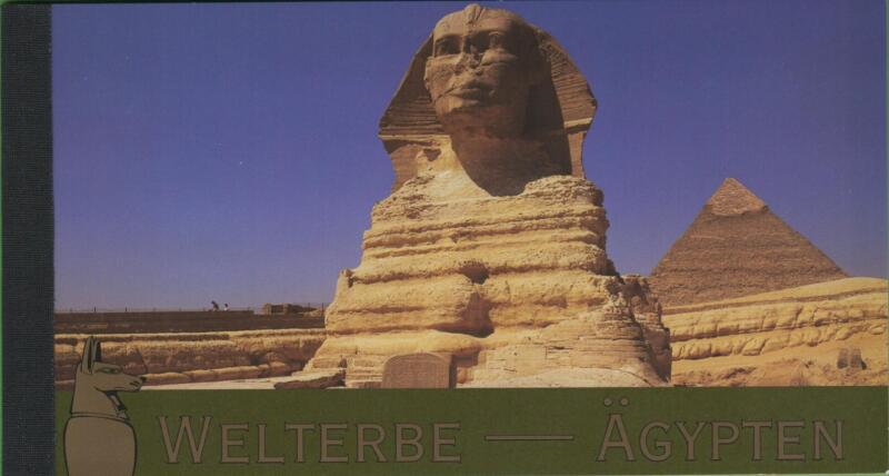 Libretto Nazioni Unite - Onu Ufficio di Vienna Anno 2005 Patrimonio mondiale Egitto