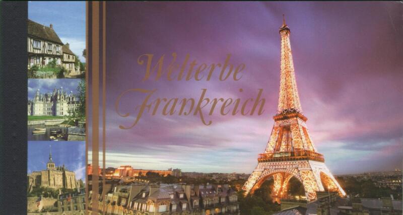 Libretto Nazioni Unite - Onu Ufficio di Vienna Anno 2006 Patrimonio mondiale Francia