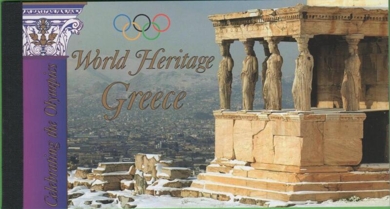 Libretto Nazioni Unite - Onu Ufficio di New York Anno 2004 Il patrimonio mondiale Grecia