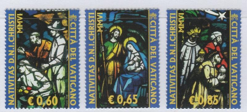 Francobolli Vaticano Anno 2006 Natale