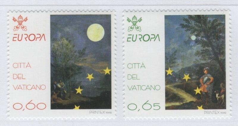 Francobolli Vaticano Anno 2009 Europa Anno internazionale dell'astronomia