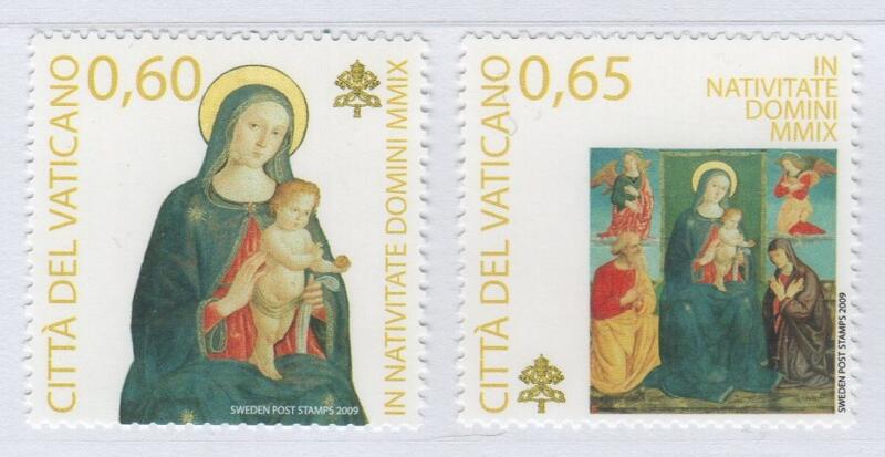 Francobolli Vaticano Anno 2009 Natale