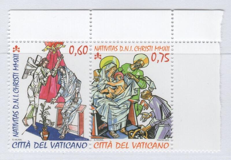 Francobolli Vaticano Anno 2012 Natale