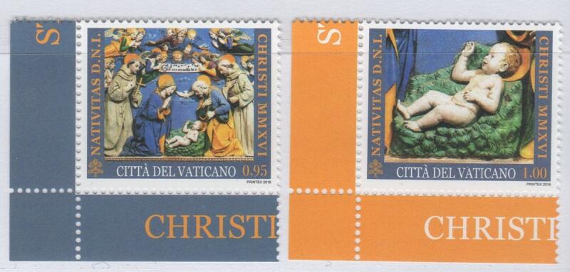 Francobolli Vaticano Anno 2016 Natale