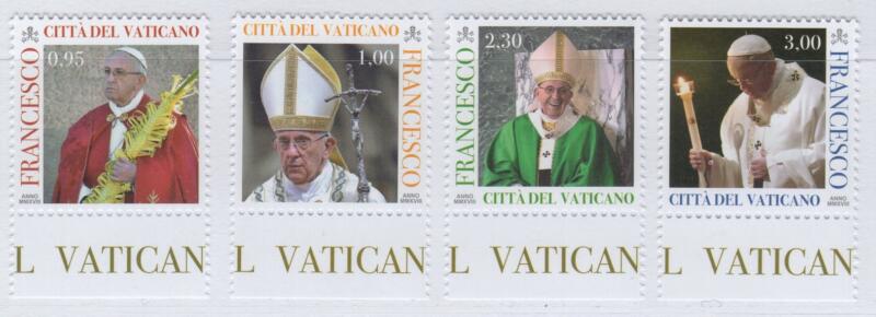 Francobolli Vaticano Anno 2018 Papa Francesco Anno VI