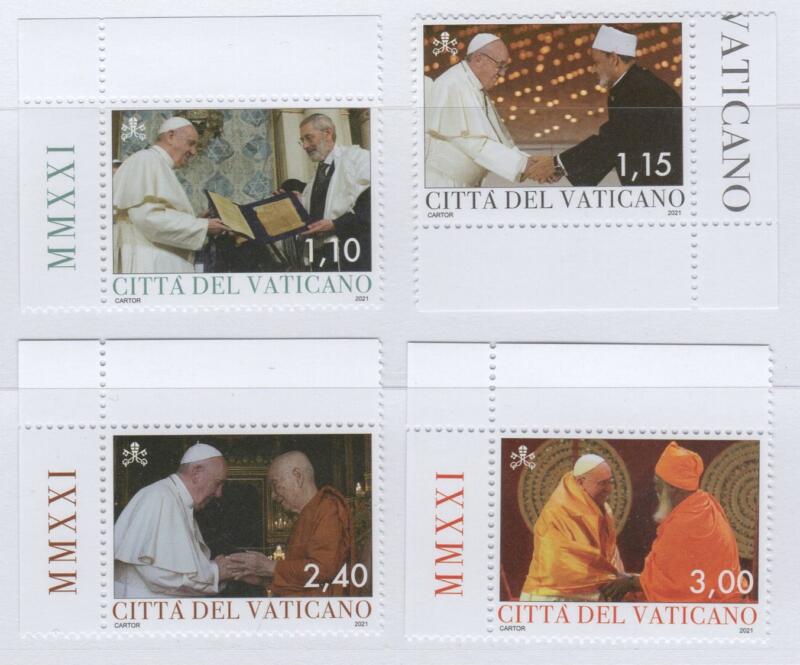 Francobolli Vaticano Anno 2021 Papa Francesco Anno IX