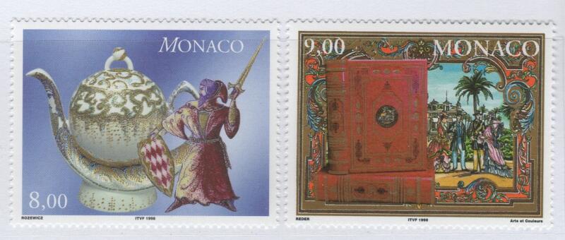Francobolli Monaco Anno 1998 Artigianato di prestigio