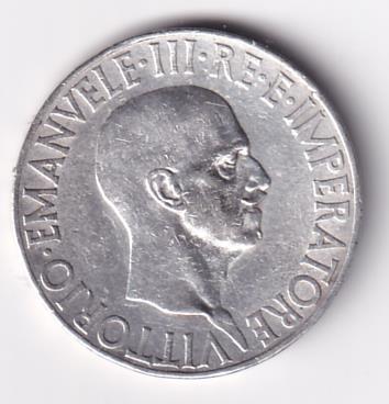Moneta Regno d'Italia VITTORIO EMANUELE III RE D'ITALIA 1927 L.10