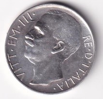 Moneta Regno d'Italia VITTORIO EMANUELE III RE D'ITALIA 1929 L.10