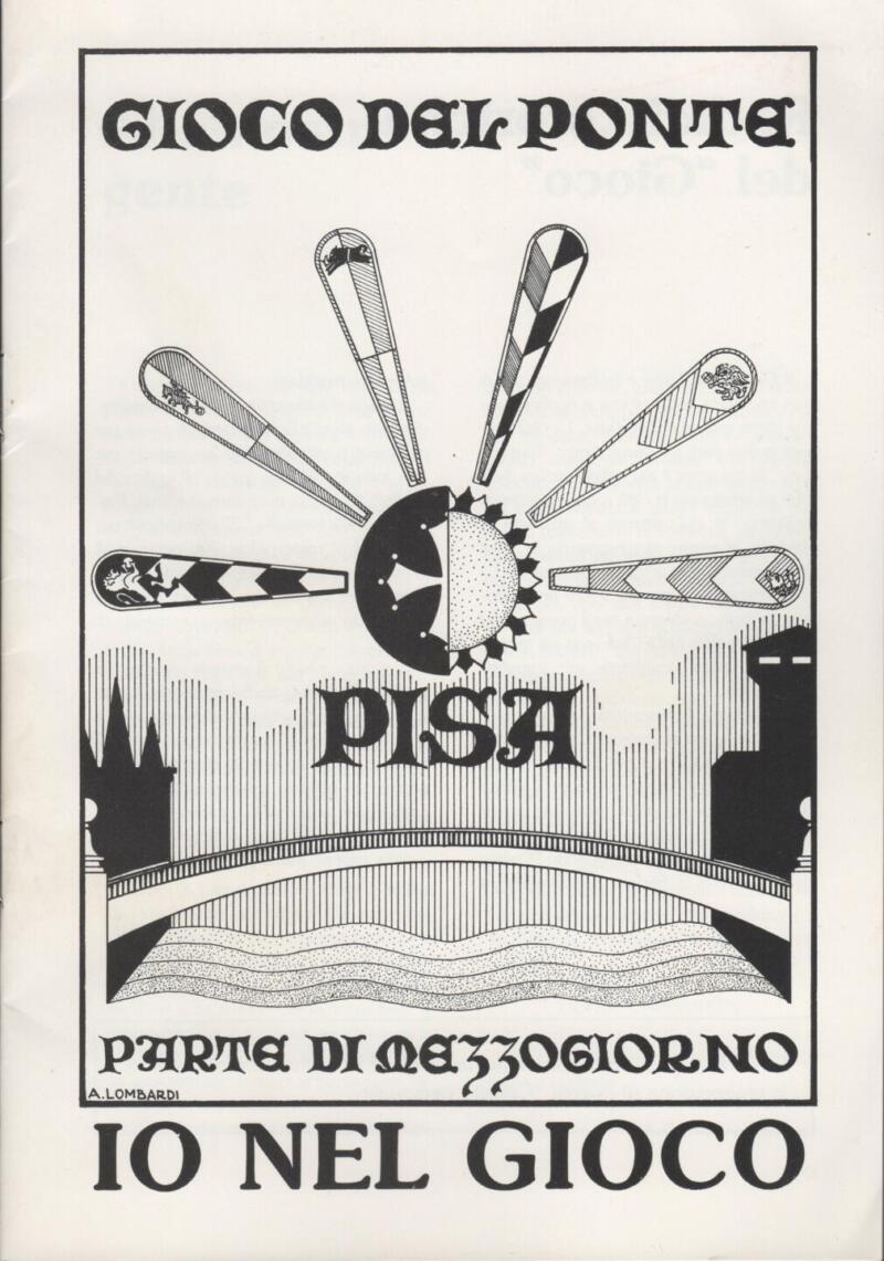 Gioco del Ponte Pisa Parte di Mezzogiorno, Io nel Gioco, 23 giugno 1984